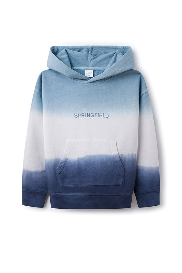 Springfield Boys' dip dye sweatshirt blue
