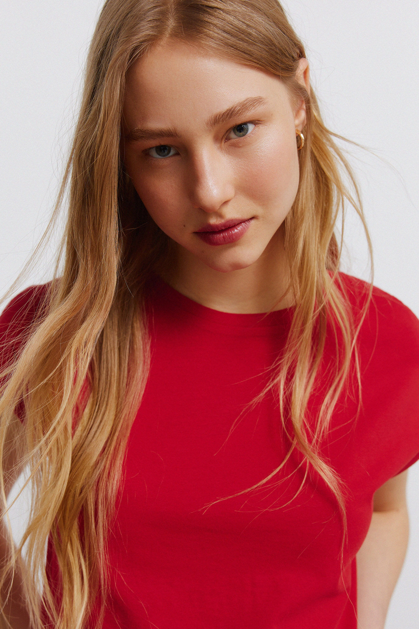 Springfield T-shirt detalhe em crochet no ombro