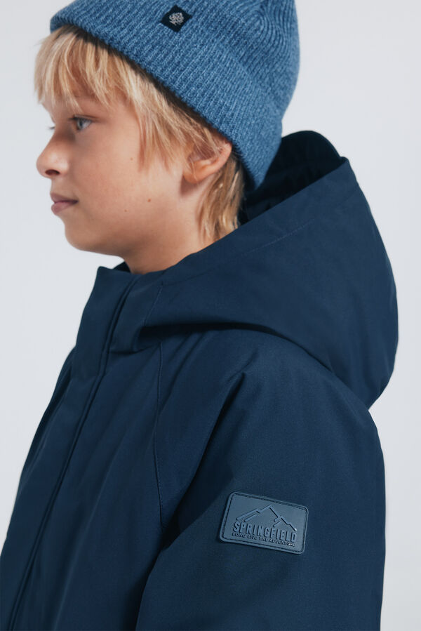 Springfield Kids Parka azul marinho para meninos azul