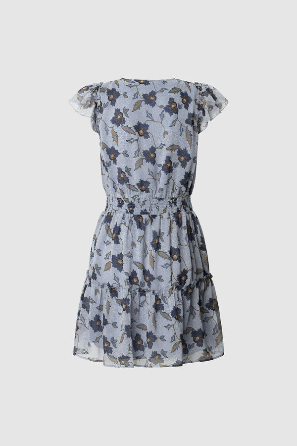 Pepe Jeans Vestido Curto Emmanuelle  azul