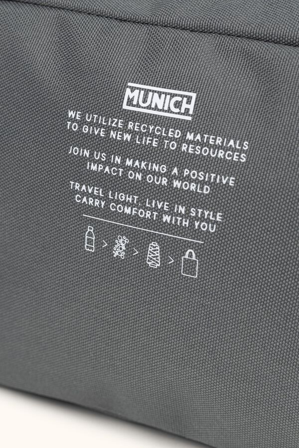 Munich Neceser deportivo reciclado gris