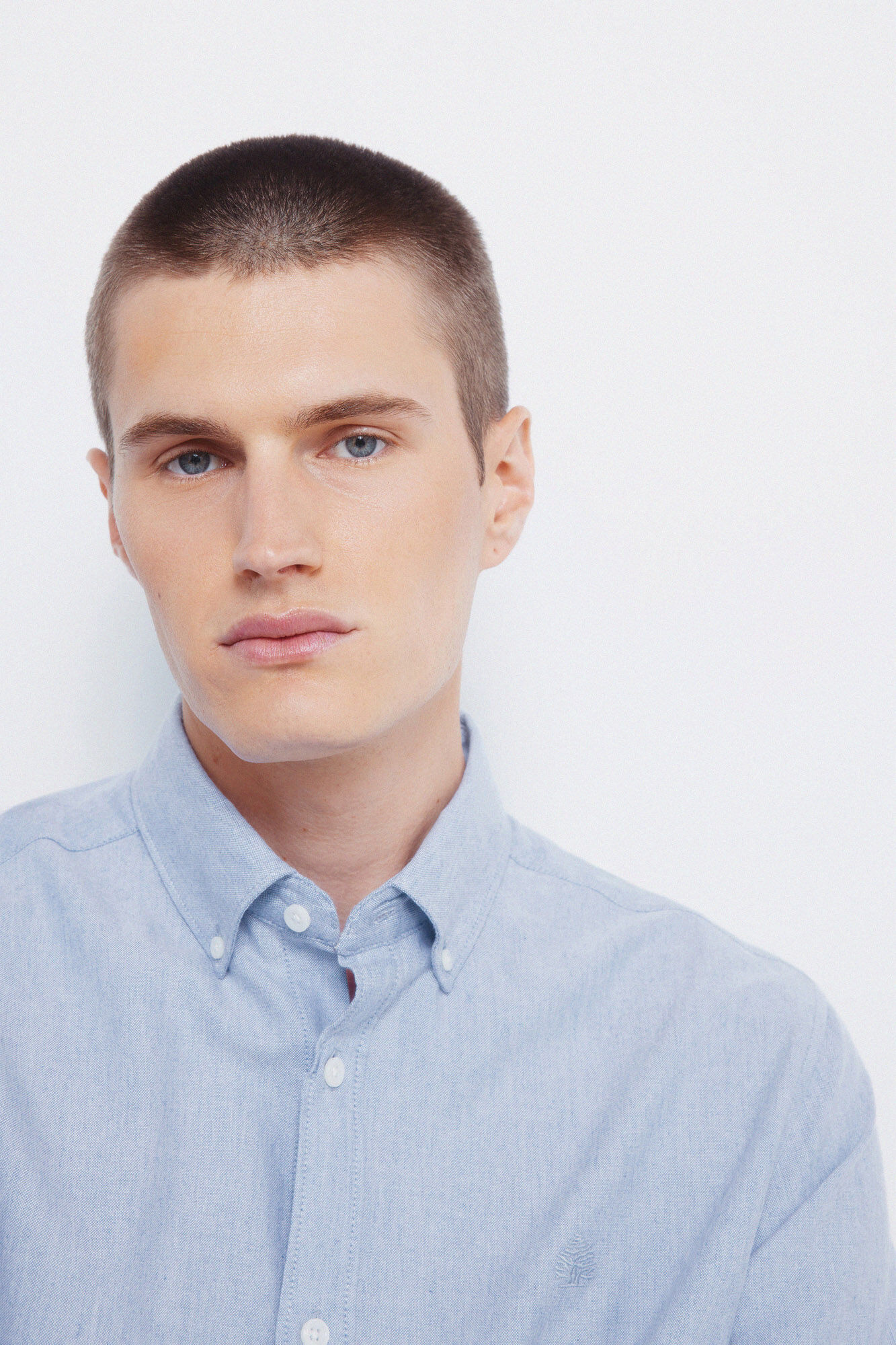 Springfield Camisa Tencel Oxford