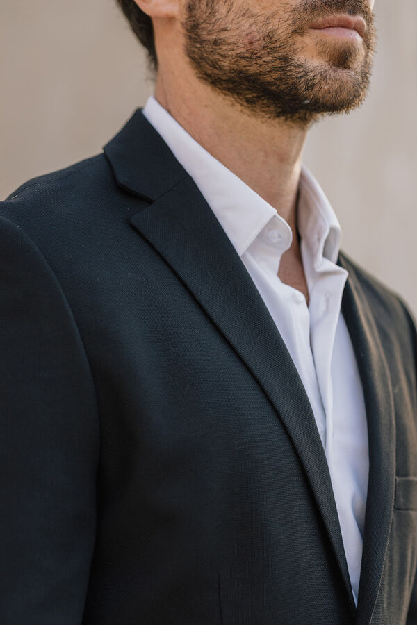 Celopman Chaqueta Traje negro