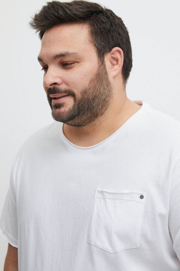 Blend PLUS Camisola de manga curta branco