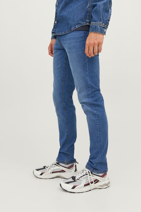 Jack & Jones Jeans slim cinco bolsos azul