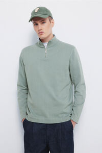 Springfield Camisola Milano com fecho-éclair