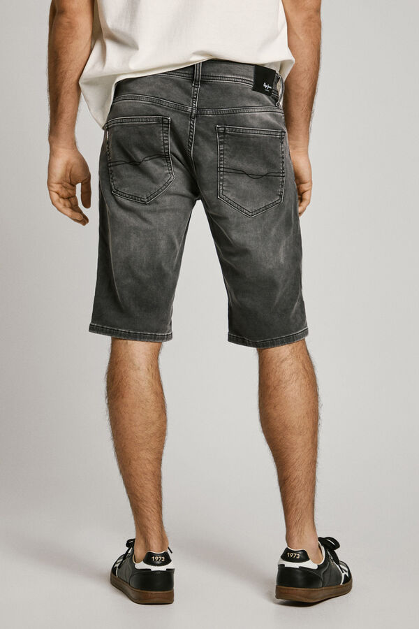 Pepe Jeans Bermuda Slim Gymdigo Track cinzento