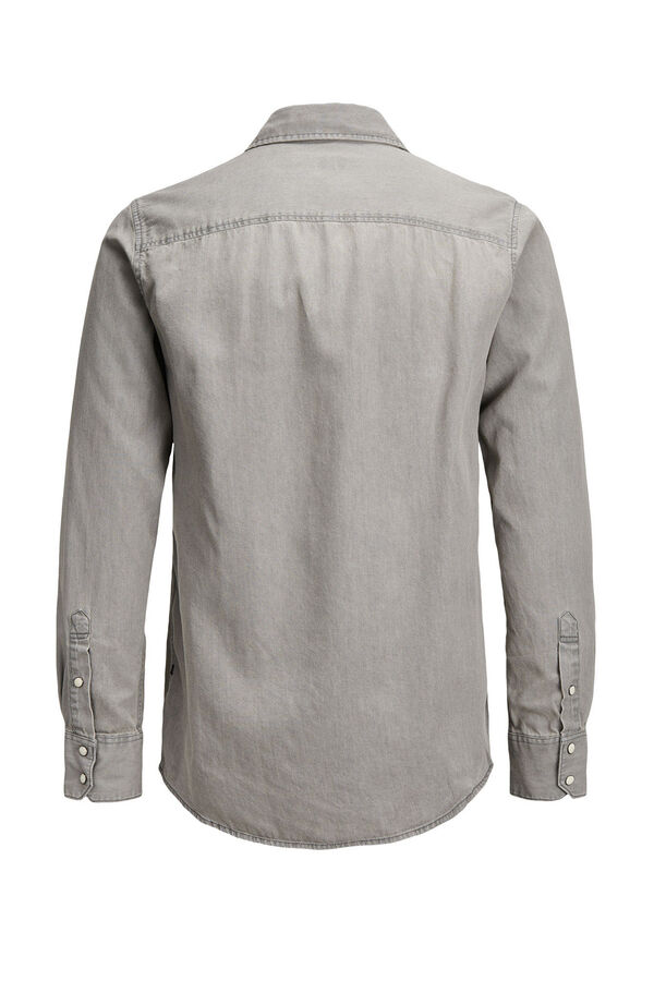 Jack & Jones Camisa vaquera gris