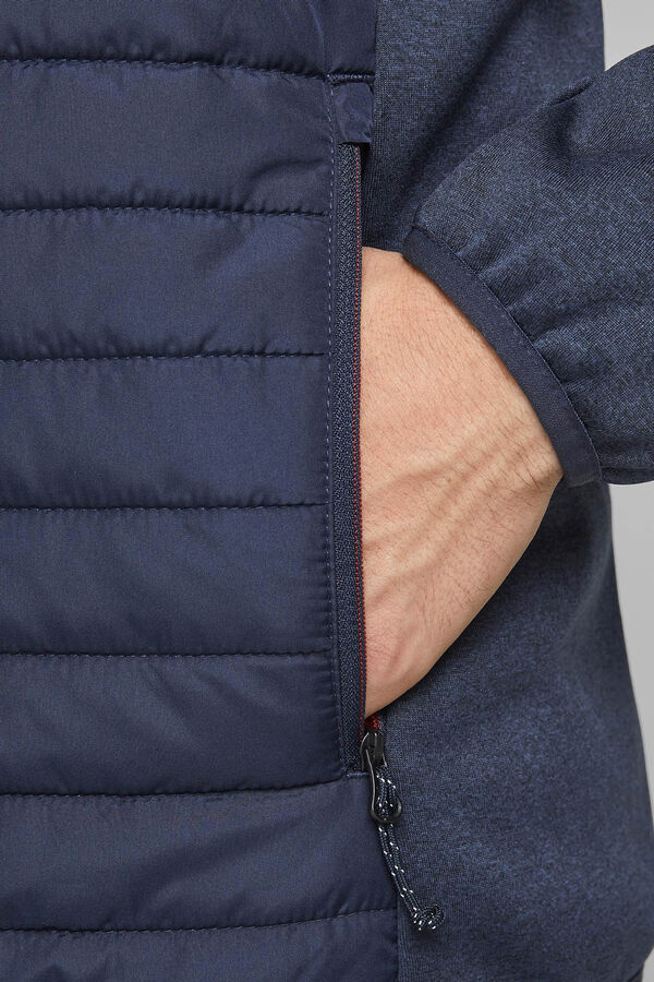 Jack & Jones Combined hooded jacket blue