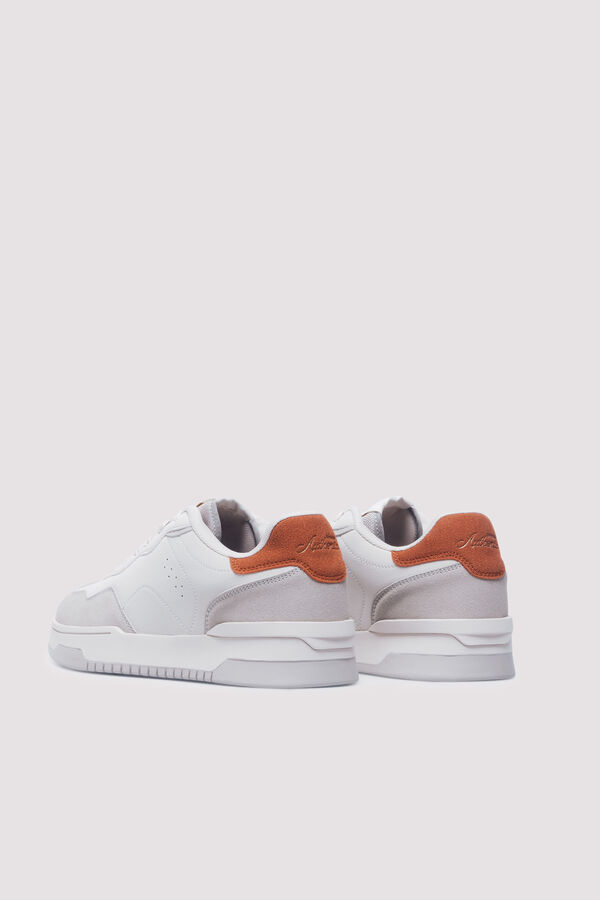 Springfield Zapatilla volumen retro blanco