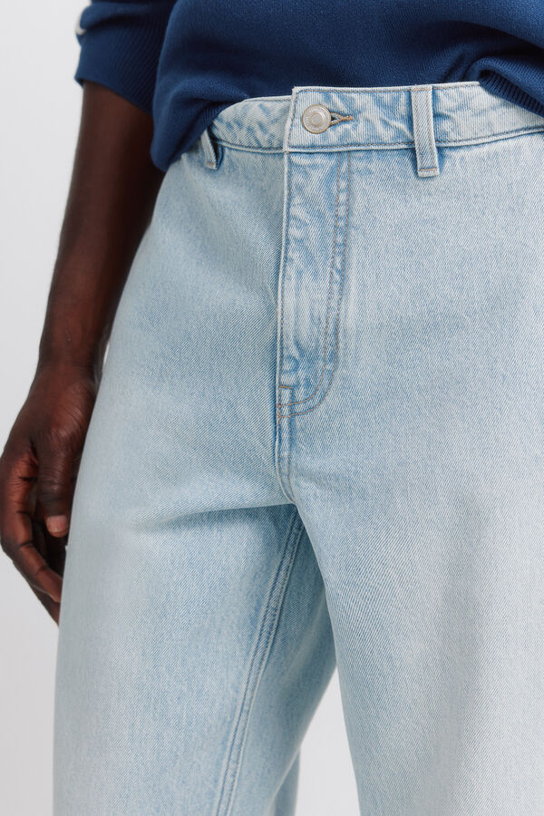 Springfield Cal&ccedil;as chino de ganga lavagem clara azul