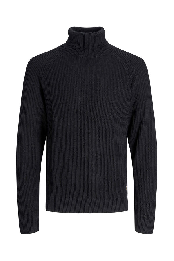 Jack & Jones PLUS Camisola de gola preto