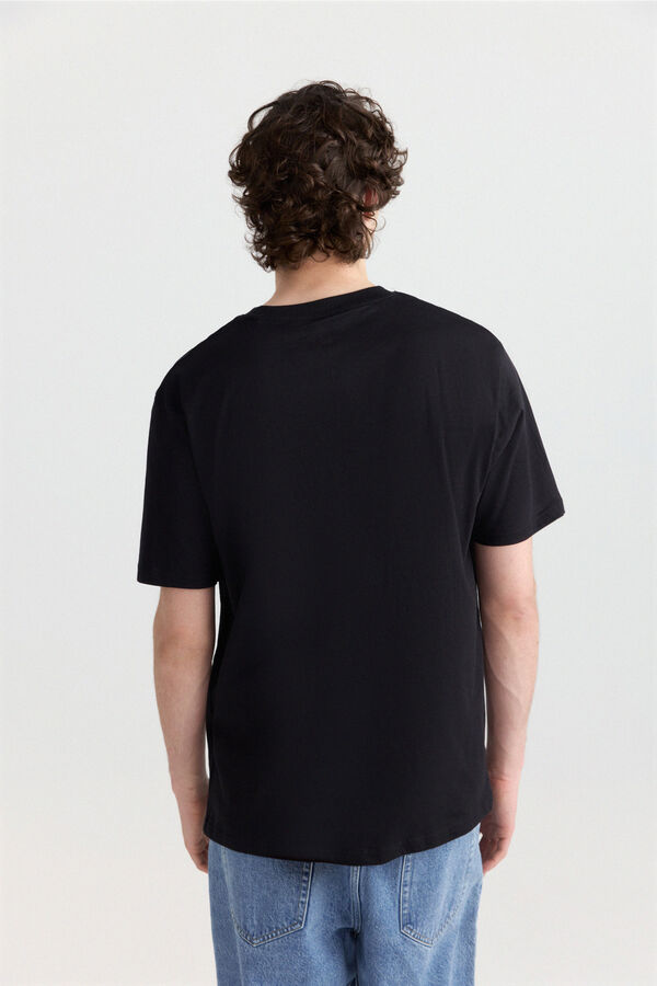 Springfield T-shirt Batman Signal preto