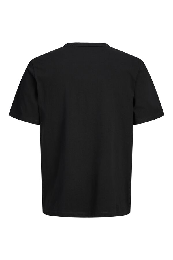Jack & Jones PLUS Camiseta b&aacute;sica preto