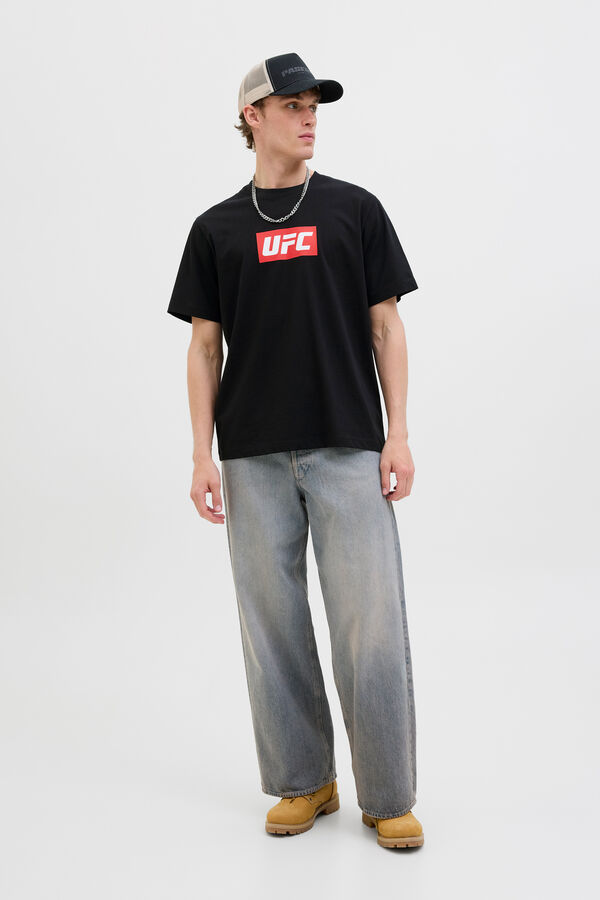 Jack & Jones Camiseta regular fit negro