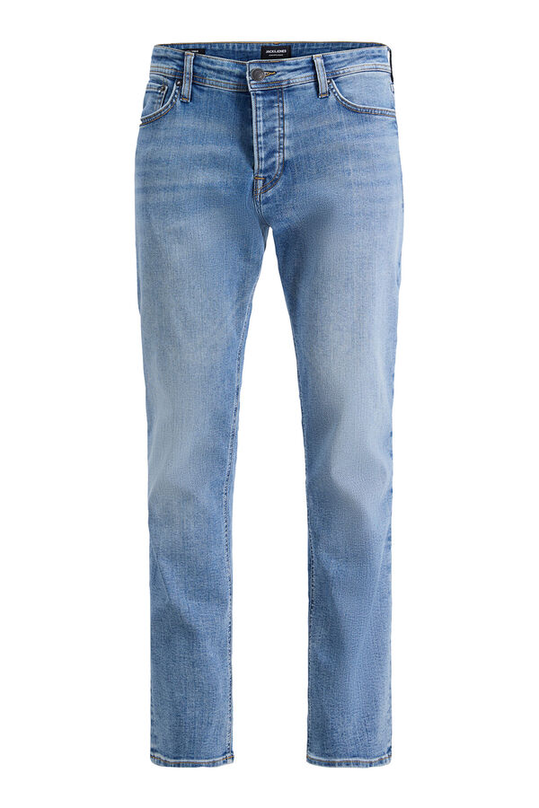 Jack & Jones cal&ccedil;a jeans reta e justa azul