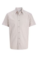 Jack & Jones Camisa oxford regular fit cru