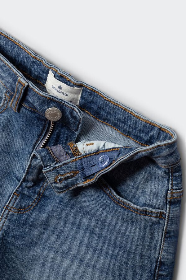 Springfield Kids Cal&ccedil;&otilde;es denim b&aacute;sicos para menina azul