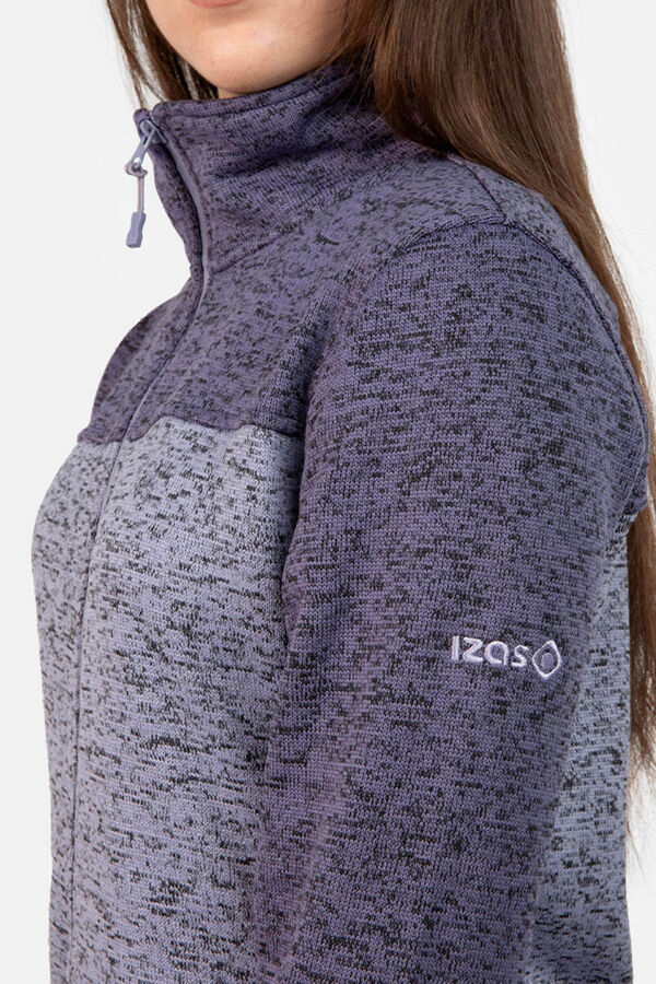 Izas  Casaco polar de malha rosa