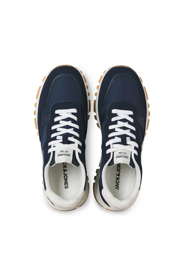 Jack & Jones Sapatilhas desportivas com sola de borracha azul