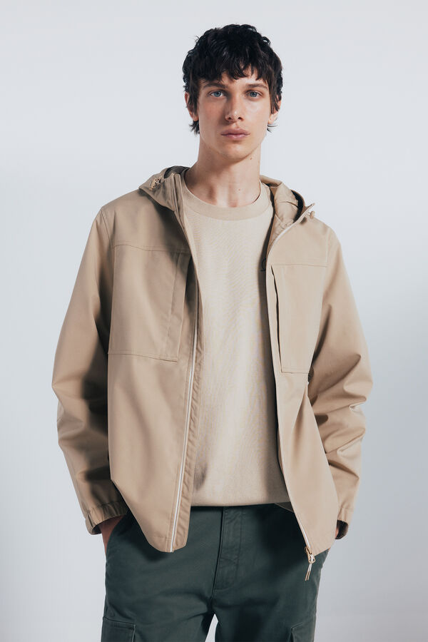 Springfield Parka técnica castanho