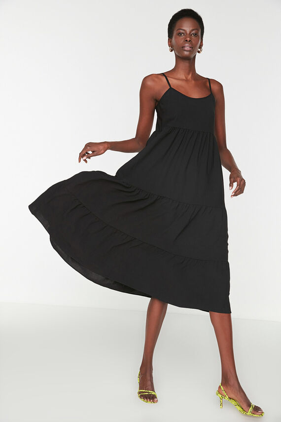 Vestido midi tirantes