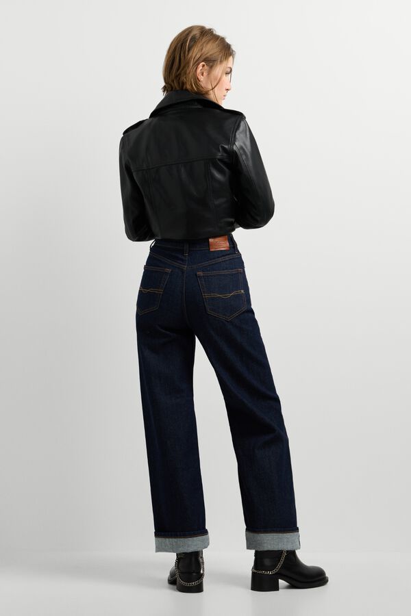 Pepe Jeans Jeans retos de cintura ultra alta azul