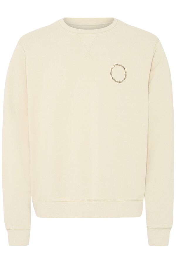 Blend PLUS Sweatshirt gola redonda Plus bege