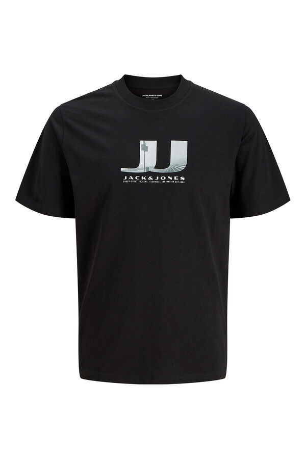 Jack & Jones T-shirt manga curta preto