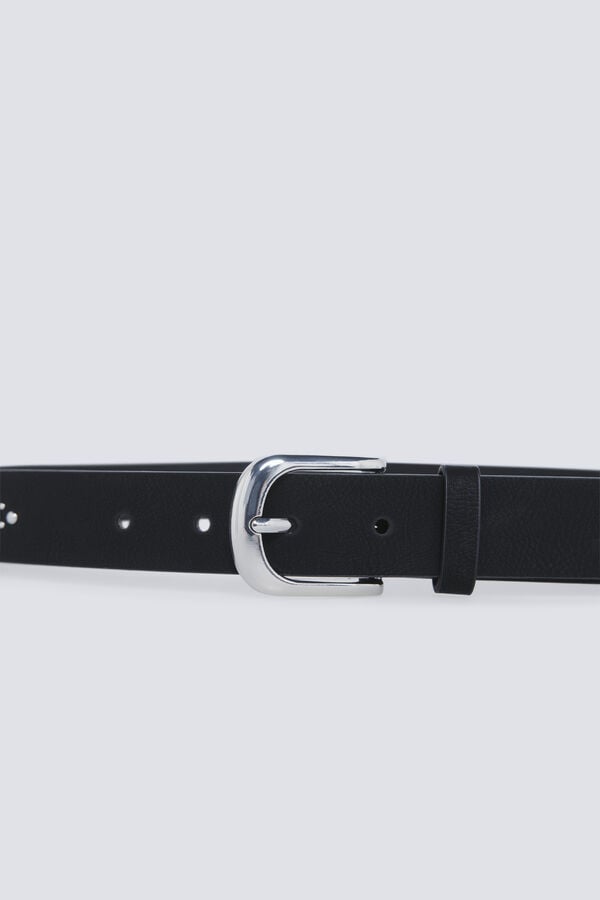 Springfield Cinto sanefa tachas preto