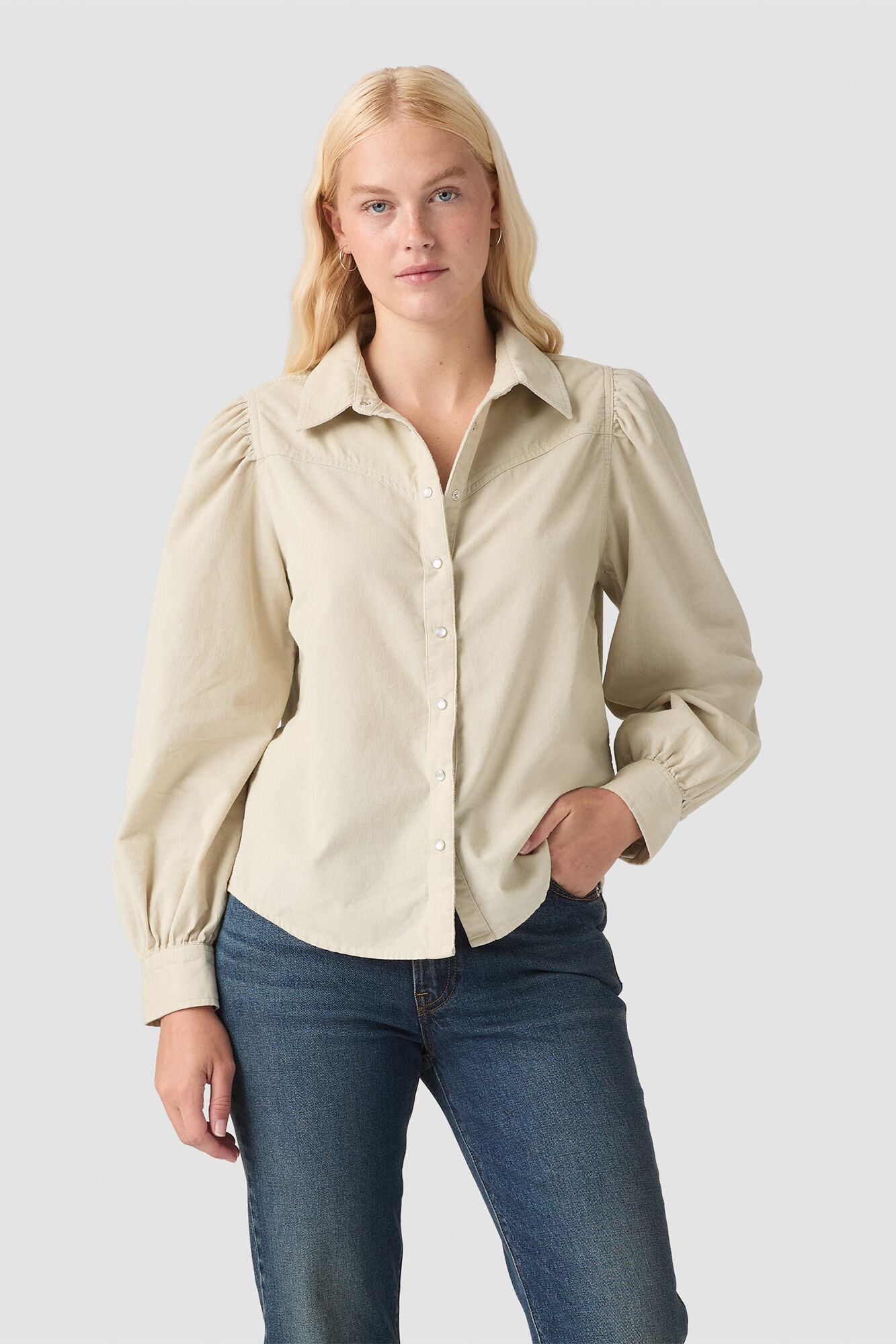 Levi's Camisa de microcanelado