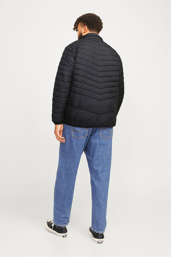 Jack & Jones PLUS Blusão acolchoada leve PLUS preto