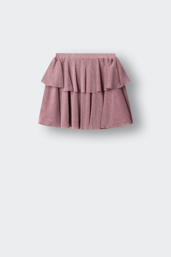 Springfield Kids Saia lurex menina rosa