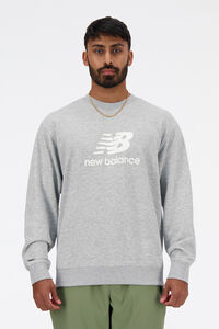 New Balance Sweatshirt com capuz e logotipo empilhado