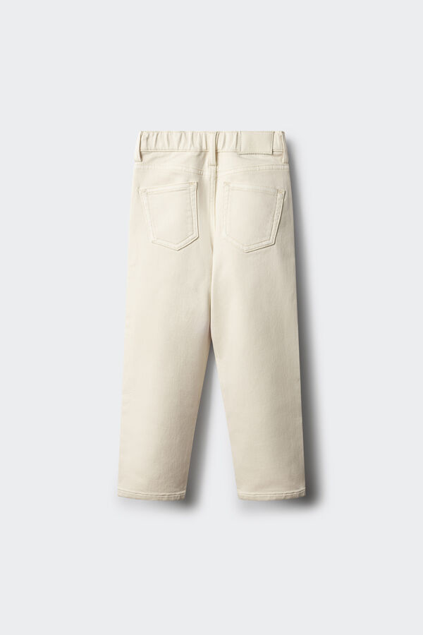 Springfield Kids Calças 5 bolsos menino branco