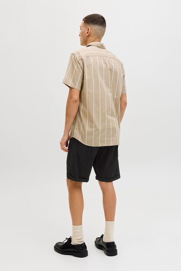 Jack & Jones Serge regular fit Bermuda shorts black