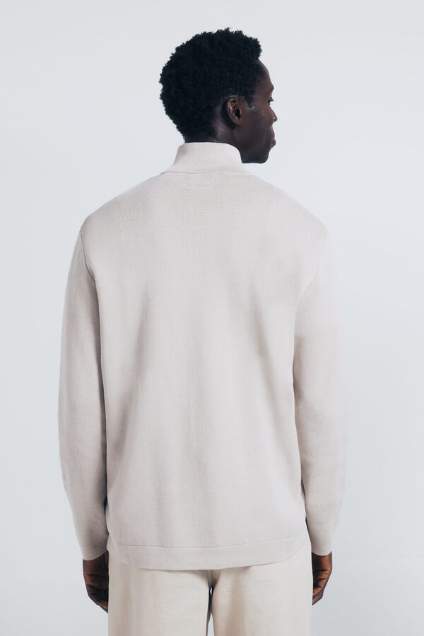 Springfield Camisola Milano com fecho-éclair cru