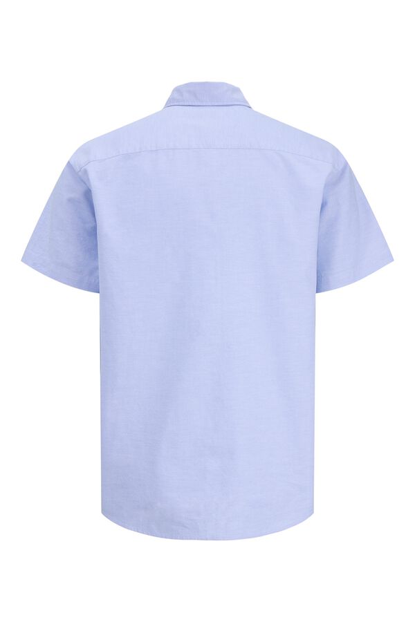 Jack & Jones Camisa oxford regular fit azul