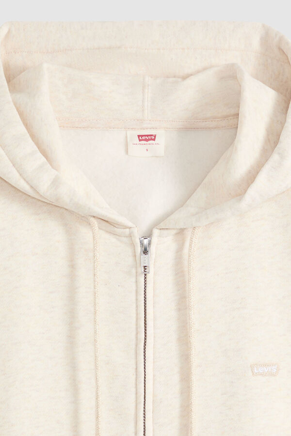 Levi's Sweatshirt com capuz bege