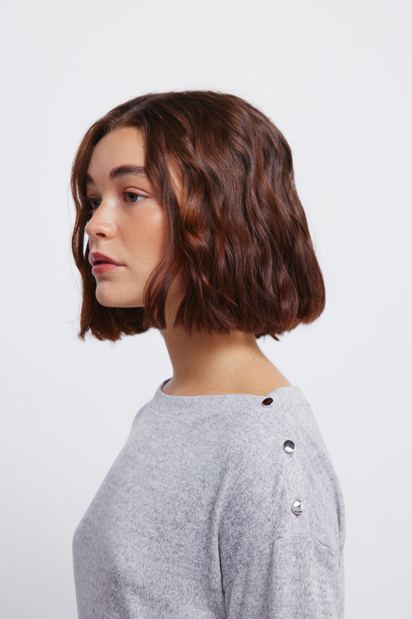 Springfield Camiseta combinada hombro botones