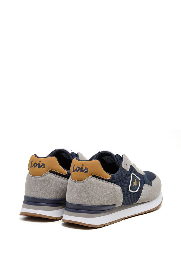 Lois T&ecirc;nis de corrida masculino Lois para lazer azul