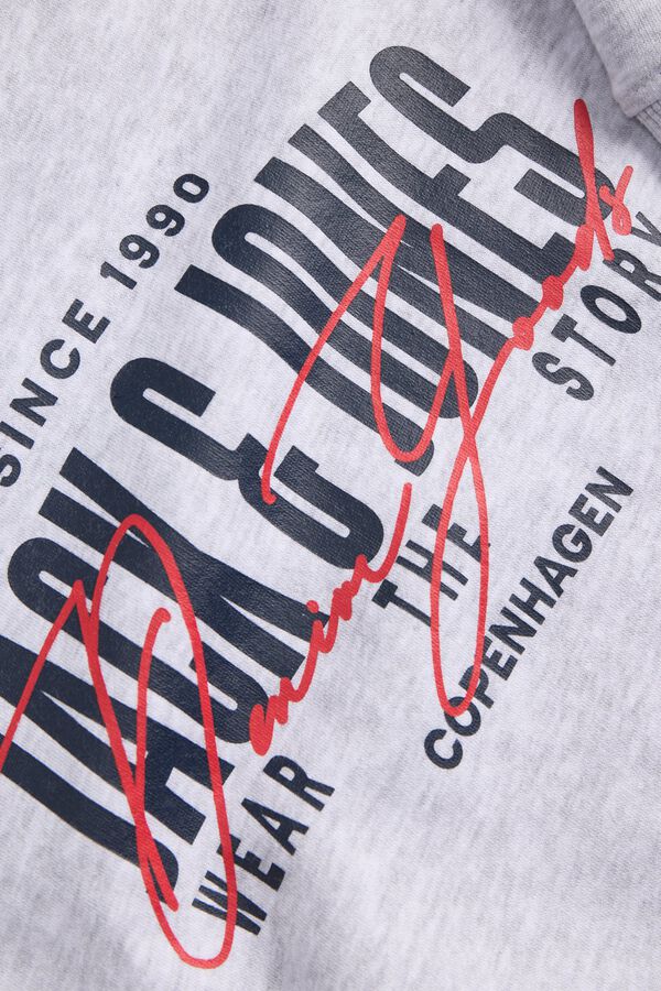 Jack & Jones Sweatshirt regular estampada branco