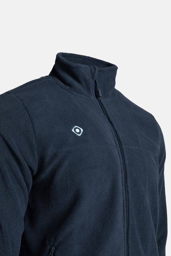 Izas Jaqueta leve de forro polar azul