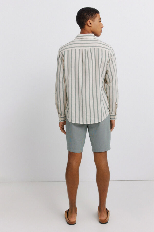 Springfield Bermudas estruturadas verde