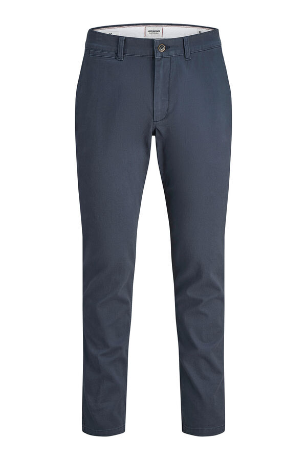 Jack & Jones Calças chino slim fit azul