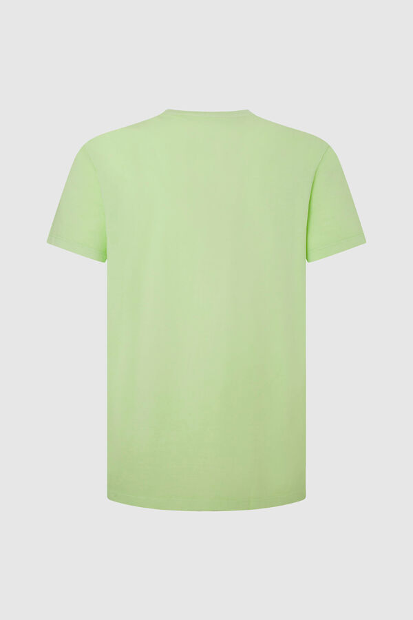 Springfield Camiseta Algodón Con Logo Estampado verde