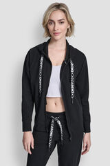DKNY Sudadera con capucha negro