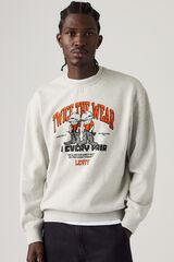 Levi's Sweatshirt gola redonda cinzento