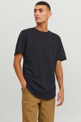 Jack & Jones T-shirt fit padrão preto
