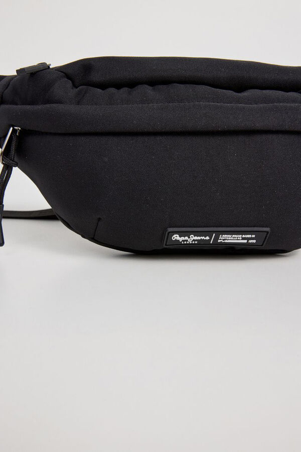 Pepe Jeans Bolsa de cintura com v&aacute;rios bolsos preto